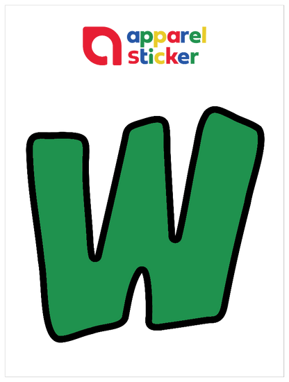 POPアルファベット_W