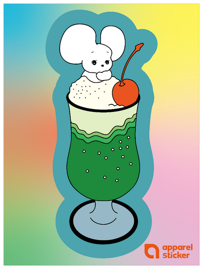 シラタマ メロンクリームソーダ