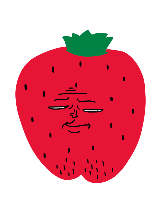 変な果物_イチゴ