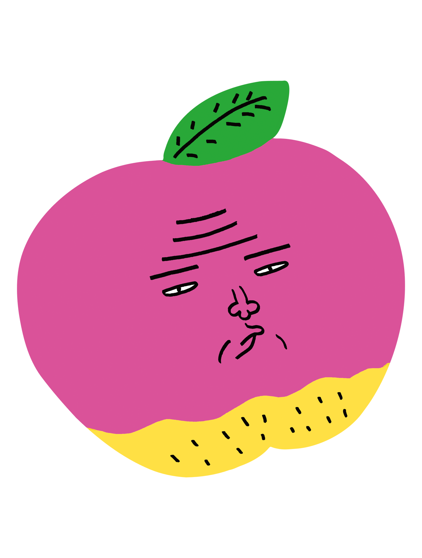 変な果物_モモ