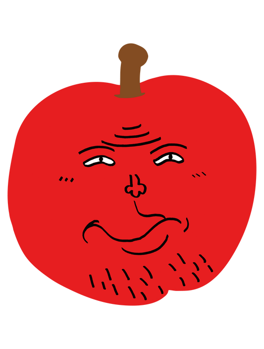 変な果物_リンゴ