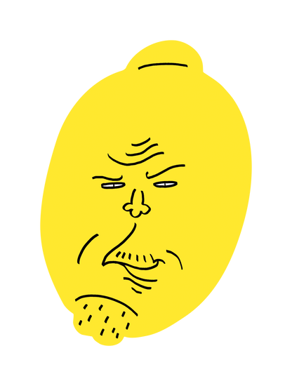変な果物_レモン