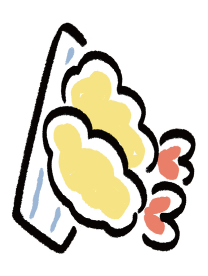 だびくん_天ぷら