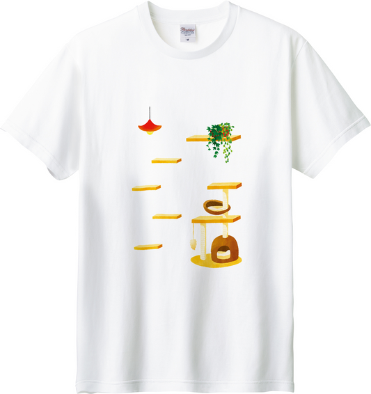 キャットタワー 半袖Tシャツ
