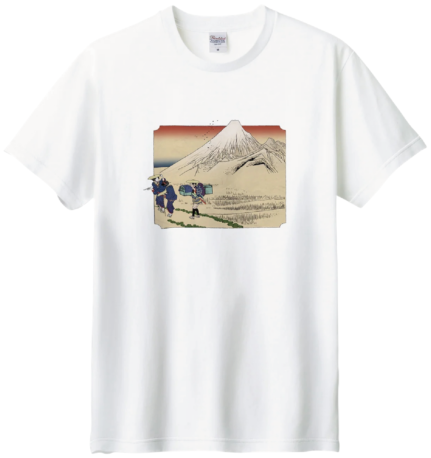 和柄 半袖Tシャツ