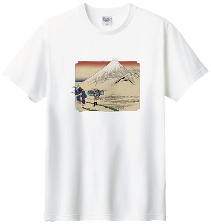 和柄 半袖Tシャツ