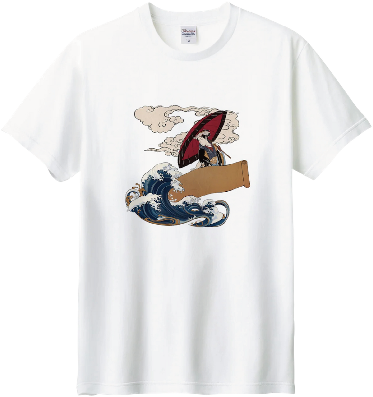 和柄 半袖Tシャツ