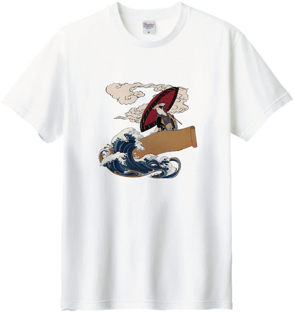 和柄 半袖Tシャツ