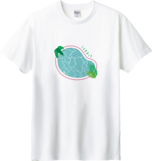プールサイド 半袖Tシャツ
